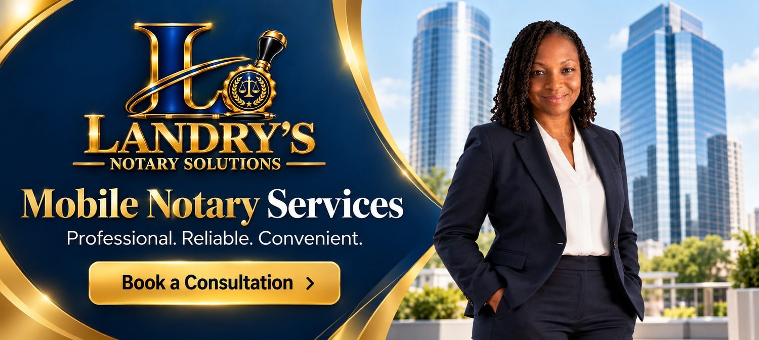 Mobile Notary Services